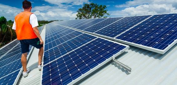 solarna elektrarna na krovu
